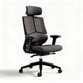 Ergonomische bureaustoel met mesh stof donkergrijs 50 x 60 x 120cm
